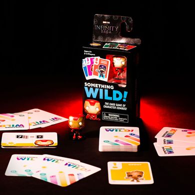 Настільна гра з картками FUNKO Something Wild серії "Війна нескінченності" - ЗАЛІЗНА ЛЮДИНА, Kiddi-60495, 3 - 16 років, 3-16 років