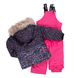 Комплект зимний: куртка и полукомбинезон NANO, F20M286-DkNavy-Bubblegum, 2 года (90-100 см), 2 года (92 см)