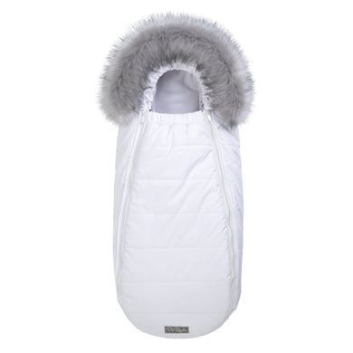 Зимовий флісовий конверт-кокон з опушкою ДоРечі Baby XS, 0-9 міс, 0-9 міс