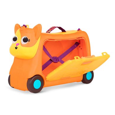 Детский чемодан-каталка для путешествий - Котик-турист, LB1759Z, один размер