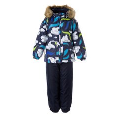 Комплект зимовий: куртка і напівкомбінезон HUPPA AVERY, 41780030-13286, 9 міс (74 см), 9 міс (74 см)