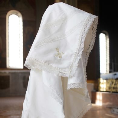 Утепленная крыжма для крещения ребенка Таинство ANGELSKY, AN2101-1, один размер, один размер