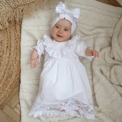 Платье для крещения девочки "Весна" ANGELSKY, AN7502, 4 года (104 см), 4 года (104 см)