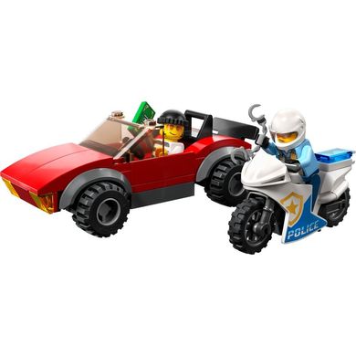 Конструктор LEGO Преследование автомобиля на полицейской машине, 60392, 5-12 лет