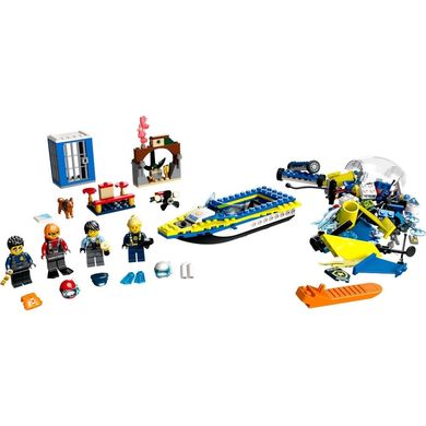 Конструктор LEGO® Детективні місії водної поліції, 60355