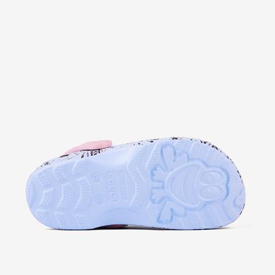 Сабо детские COQUI LITTLE FROG, 8701-CANDY-BLUE-BABY-PINK-GIRL-PWR-amulet, 23-24 (15 см), 23