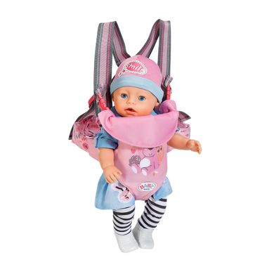 Рюкзак-кенгуру для ляльки BABY BORN Zapf ПОРУЧ З МАМОЮ, Kiddi-832462, 3 - 10 років, 3-10 років