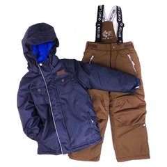 Комплект: куртка, напівкомбінезон NANO, F16 M 251 Navy / Cognac Taupe, 2 роки (89 см), 2 роки (92 см)