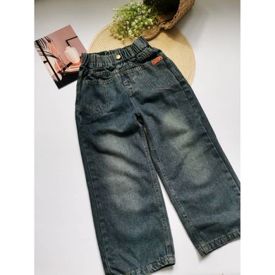 Стильные джинсы для девочек, CHB-10317, 110 см, 5 лет (110 см)