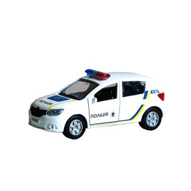 Автомодель - Renault Sandero Поліція, Technopark, SB-17-61-RS(P), 3-9 років