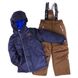 Комплект: куртка, полукомбинезон NANO, F16 M 251 Navy / Cognac Taupe, 2 года (89 см), 2 года (92 см)