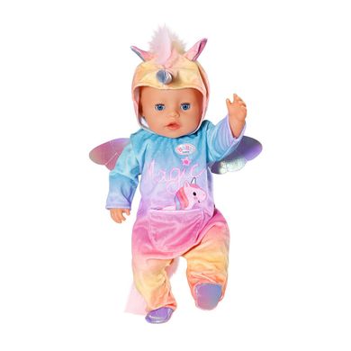 Одяг для ляльки - Райдужний єдиноріг, Baby Born, 828205, 3-12 років