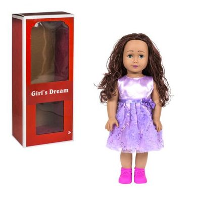 Кукла "Girl's Dream", 45 см (в фиолетовом), 120588, один размер