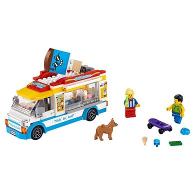 Конструктор Фургон із морозивом, LEGO, 60253, один розмір