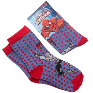 Шкарпетки Людина-павук Disney (Sun City), RHQ0683-blue-red, 23-26, 23-26